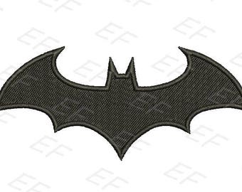 Machine Embroidery design - Batman Embroidery design - instant download digital file