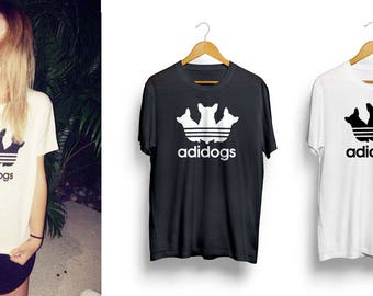 adidas dog t shirt