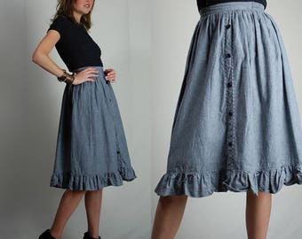 High waisted skirt | Etsy