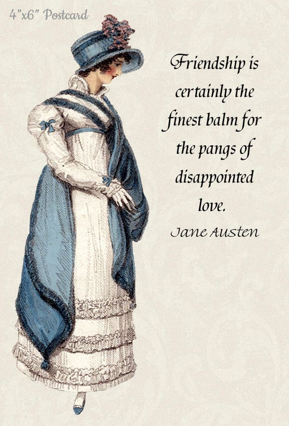 Jane Austen Quotes. Friendship Is Certainly The Finest