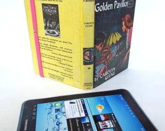 Hawaiian-Themed eReader Case Made from Nancy Drew Book, Fits Kindle Fire, Paperwhite, HD6, Galaxy Tab, Nook