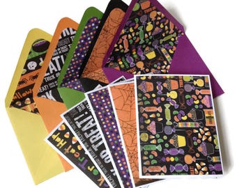 Halloween stationery | Etsy