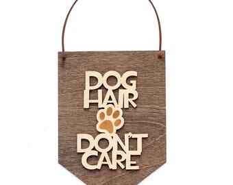 Dog Lover Gift - Dog Mom - Wood Dog Sign - Dog Gifts for Women - Laser Cut Wood Sign - Rustic Gallery Wall - Wood Gallery Wall - Wooden Sign