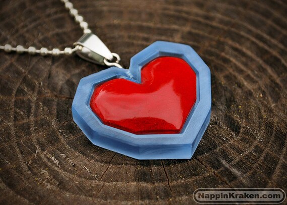 Heart Container Pendant Legend of Zelda Ocarina of Time