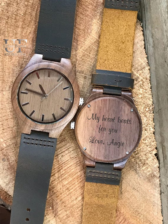 Boyfriend Gift Personalized Engraved Gifts for Men Wooden