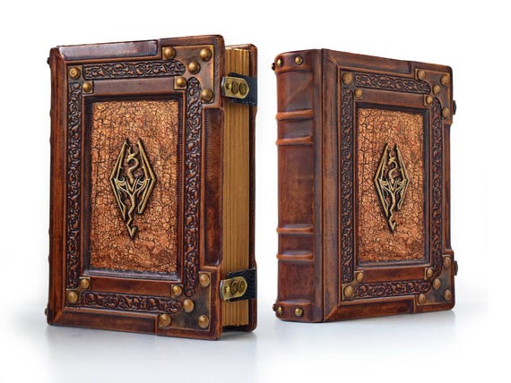 Skyrim leather journal 8 x 10 inches large 700 pages