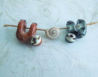 Sloth, Sloth bead, European bead, Pandora charm