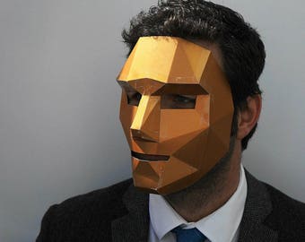 Polygon Face Mask make your own