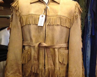 Buckskin jacket | Etsy