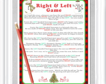 Printable PDF Christmas M&M Game Party Game Idea family