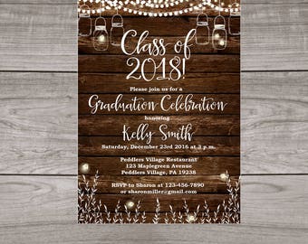 nursing graduation party invitations