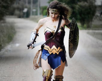 Complete Wonder Woman Dawn of Justice Inspired Costume 2017 Cosplay