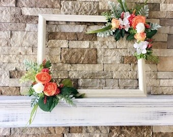 Photo Prop Frame, Engagement Party Selfie Frame, Wedding Floral Selfie Frame; Selfie Station; Photobooth Frame; Bridal Shower Selfie Frame