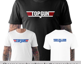 top gun call sign t shirts