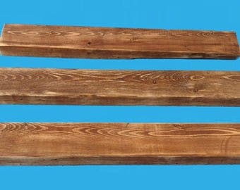 24 inch reclaimed wood floating shelf ,recycled frame wood #628-24chest
