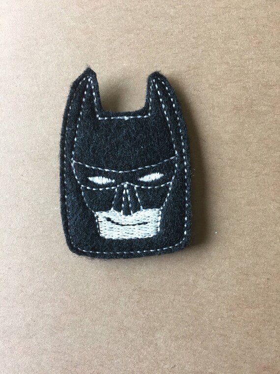 Batman Feltie, Batman Embellishment. Choose 1, 2 or 4