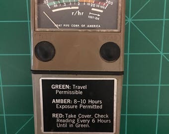 Ghostbusters Egon Gamma Dose Rate Meter IM-179 Prop Replica * Ecto Costume Belt PKE Ghostbuster Rare Radiacmeter