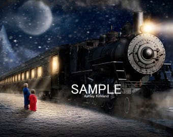 Polar Express Digital Backdrops (4)