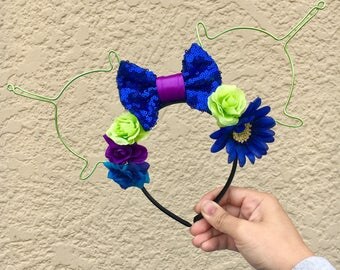 Green Alien Ears | Toy Story Aliens | Wire Ears | Floral Ears | Mouse Ears