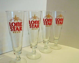 lone star beer glass