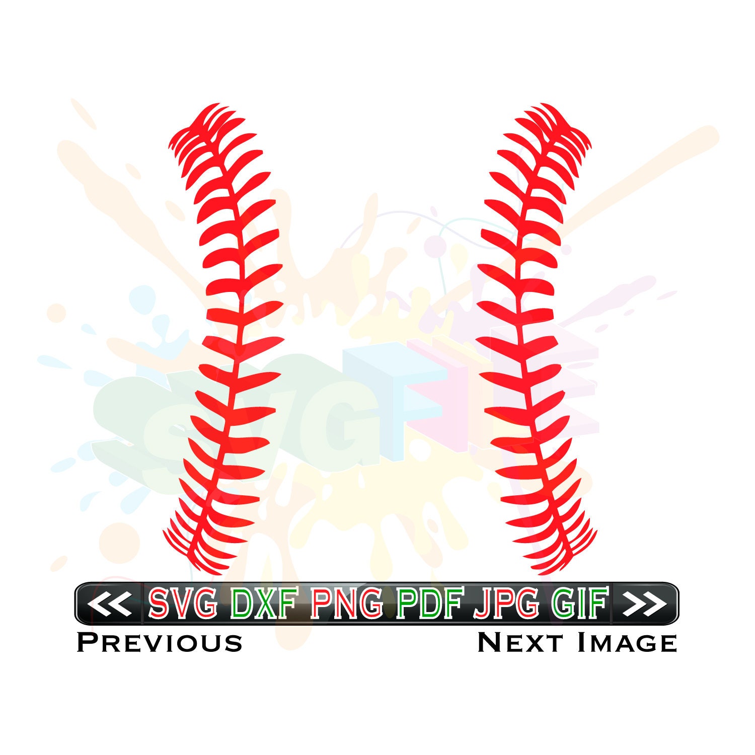 Download Softball Stitches SVG Files for Cutting Baseball Cricut ...