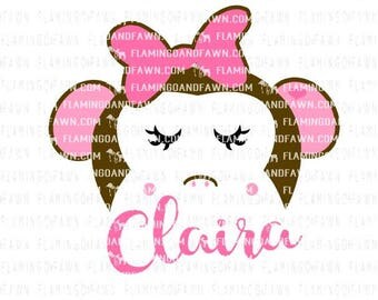 monkey face svg, monkey svg, monkey dxf, safari svg, wild animal svg, little girl svg, baby girl svg, monkey shirt svg, nursery svg, bow