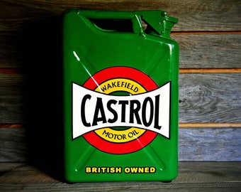 Castrol industrial container canister