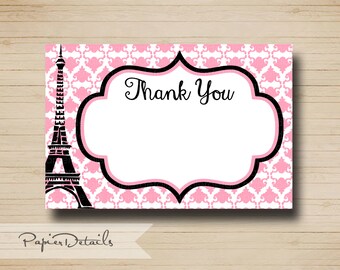Paris thank you | Etsy