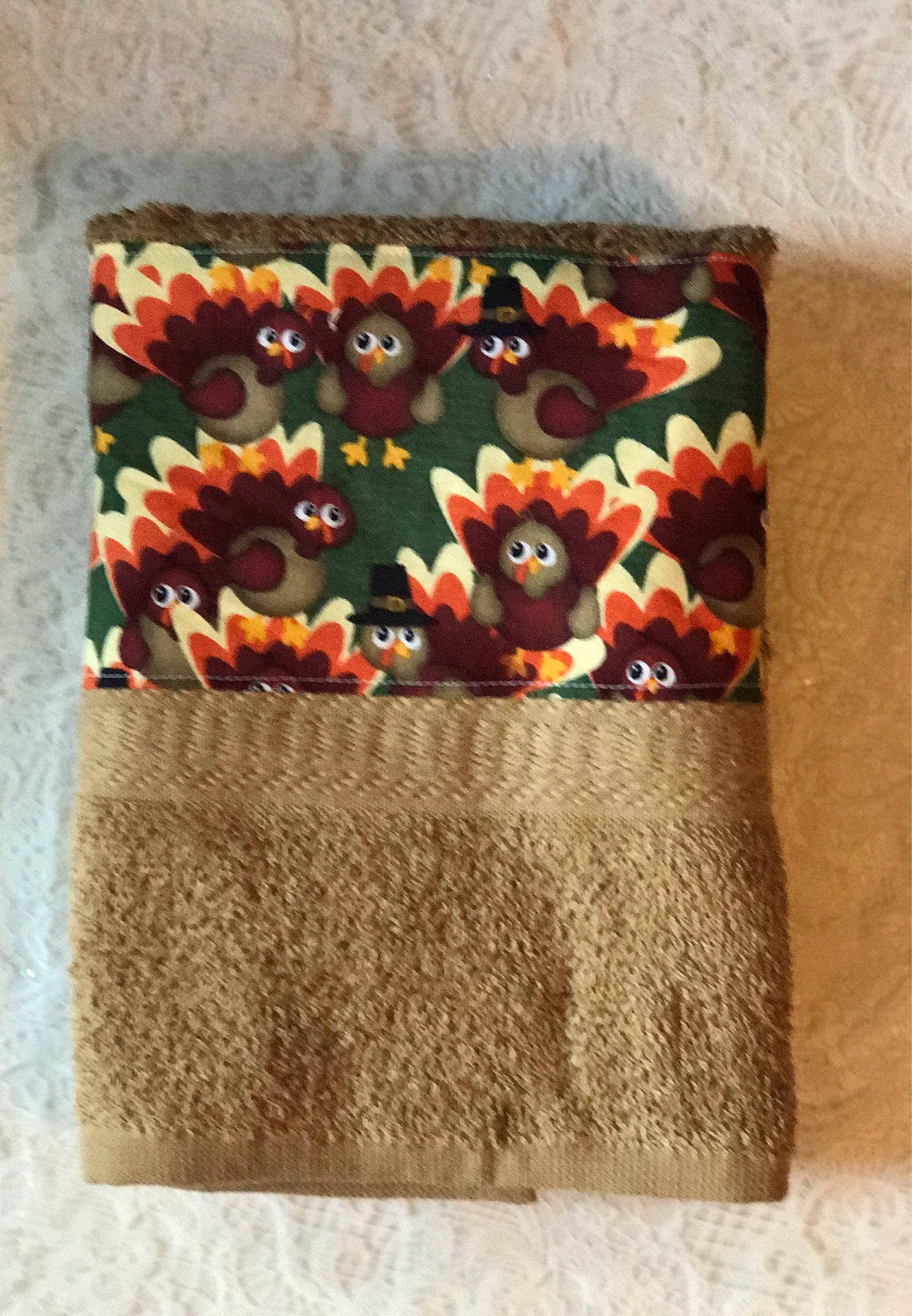 Thanksgiving turkey towel