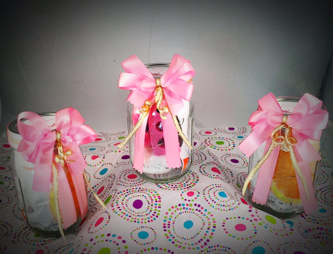 Bridal shower Favors or Prizes pamper yourself giftMason