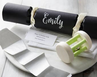 Personalised Baby's First Christmas Cracker