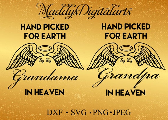 Download ON SALE Hand picked for earth SVG, my Grandama and my ...