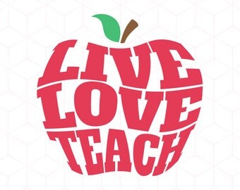 Free Free 216 Teach Love Inspire Apple Svg Free SVG PNG EPS DXF File