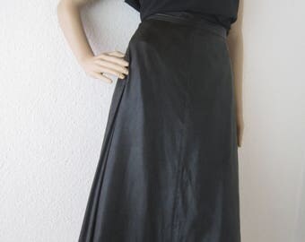 Vintage 70s high waist A-line skirt rock cris Devi S