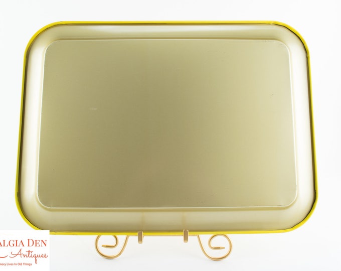 Vintage Bar Serving Tray | Kessler Whiskey | Vintage Barware | Bar Decor