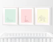 nursery wall prints, safari art prints, elephant prints, nursery wall art, nursery art prints, elephant artwork, nursery prints, nursery art