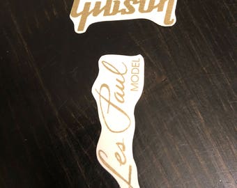 Gibson Les Paul Headstock Decal Logo All Model L-5 Special