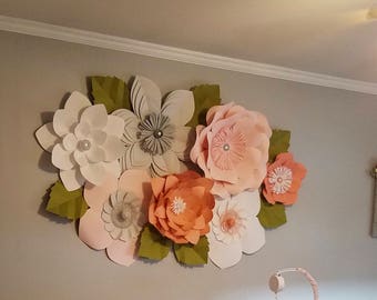 Paper Flower Backdrop-******CUSTOMIZE YOUR ORDER******