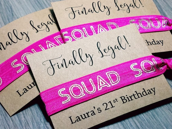 Finally Legal Birthday Favors 21st Birthday Party Favors 
