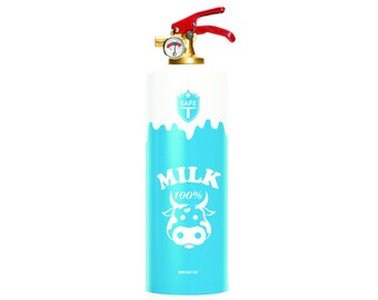 Designer Fire Extinguisher - MILK