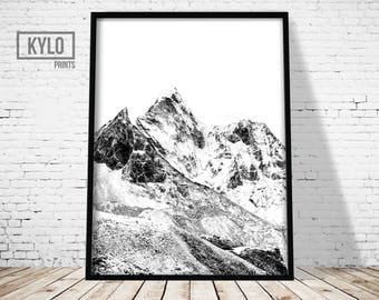 Wall Art, Mountain Print, Printable Art, Nature Photography, Nature Print, Wanderlust Print, Mountain Wall Art, Photography Print, Gift idea