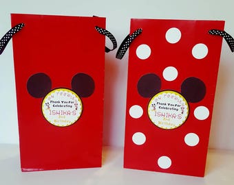 Mickey Mouse and Minnie Goody Bags