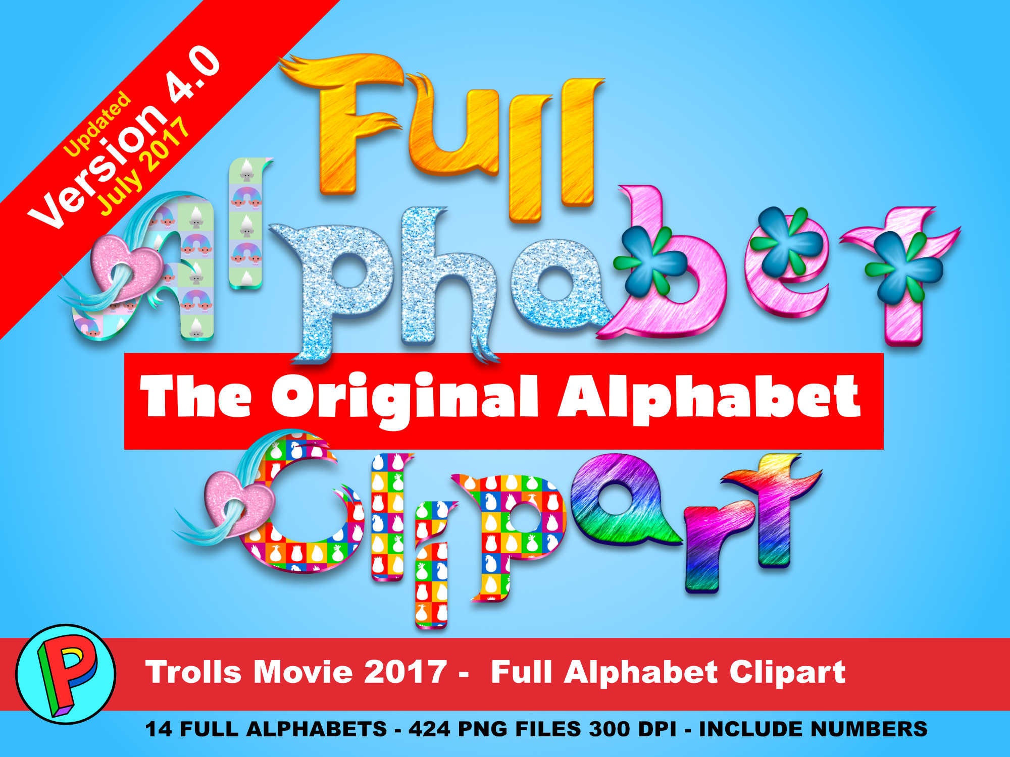 trolls the original alphabet clipart updated july 2017