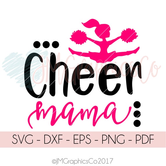 Download Cheer mama svg eps dxf png cricut cameo scan N cut cut