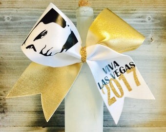 Elvis Vegas Nationals Viva Las Vegas Cheer Bow