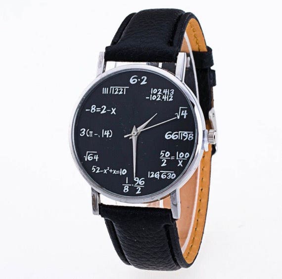 Funny Math Wrist Watch