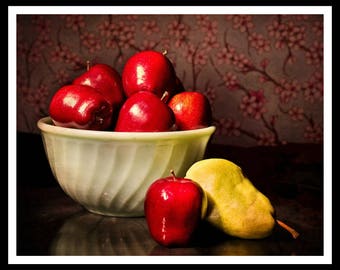 Still life apple | Etsy