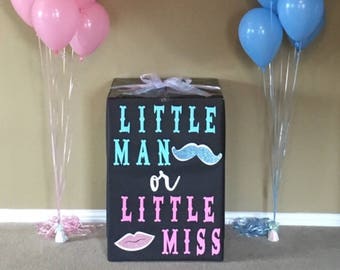 Baby gender revel box