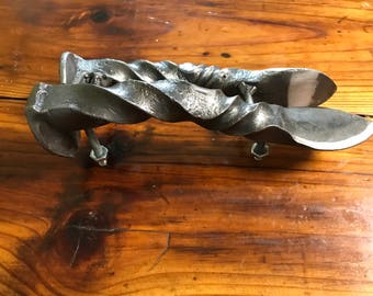 Railroad Spike Cabinet Knob - Drawer Pull - Drawer Knob - Railroad Spike Door Handle - Rustic Decor - Kitchen Decor - Cabinet Hardware -