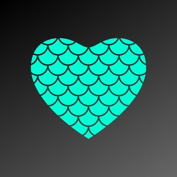 Free Free 70 Mermaid Heart Svg SVG PNG EPS DXF File
